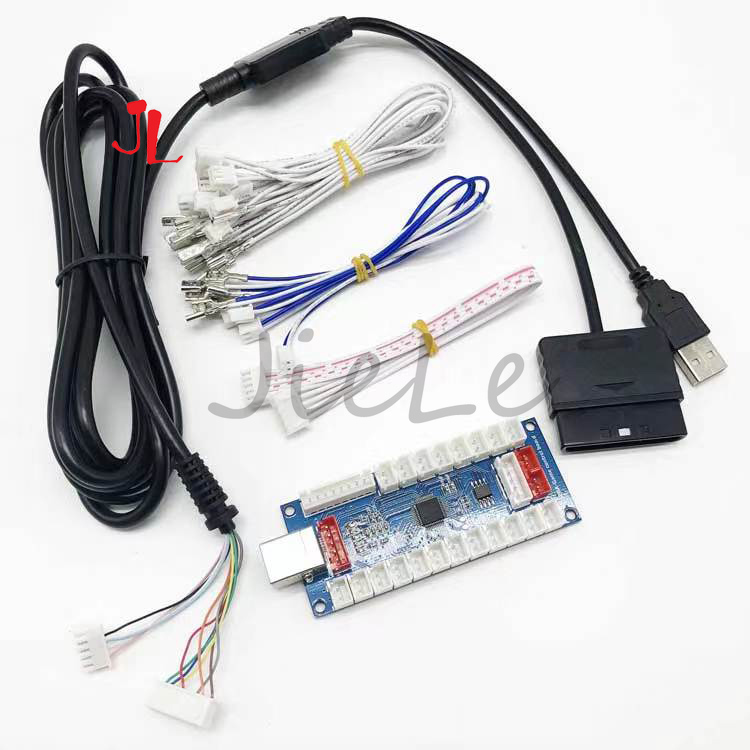 Arcade Button Pcb - وحدة تحكم ألعاب USB إلى Jamma