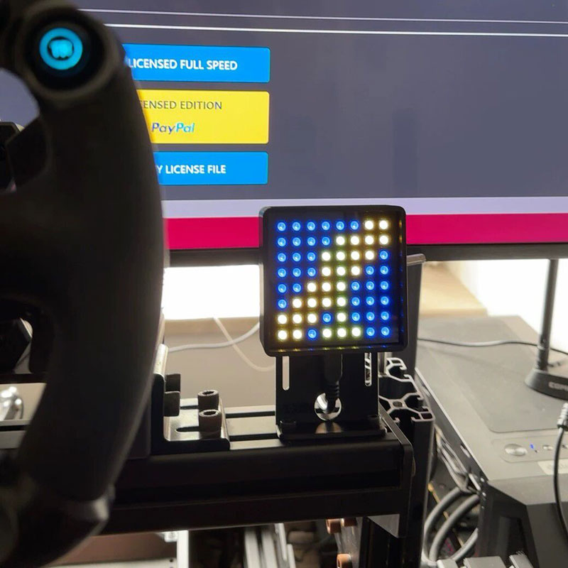الكمبيوتر Simracing لعبة لوحة  - مراجعة Arcade Button Pcb وسعره