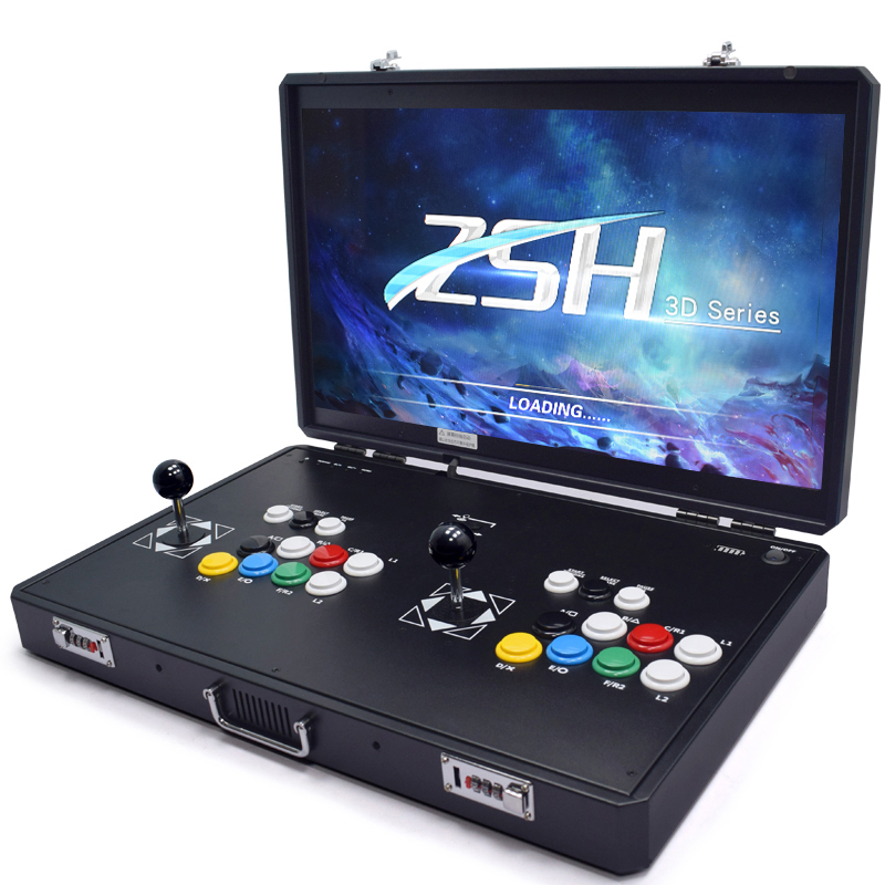 24 بوصة LCD باندورا BOX ZSH 23 - مراجعة Arcade Button Pcb وسعره