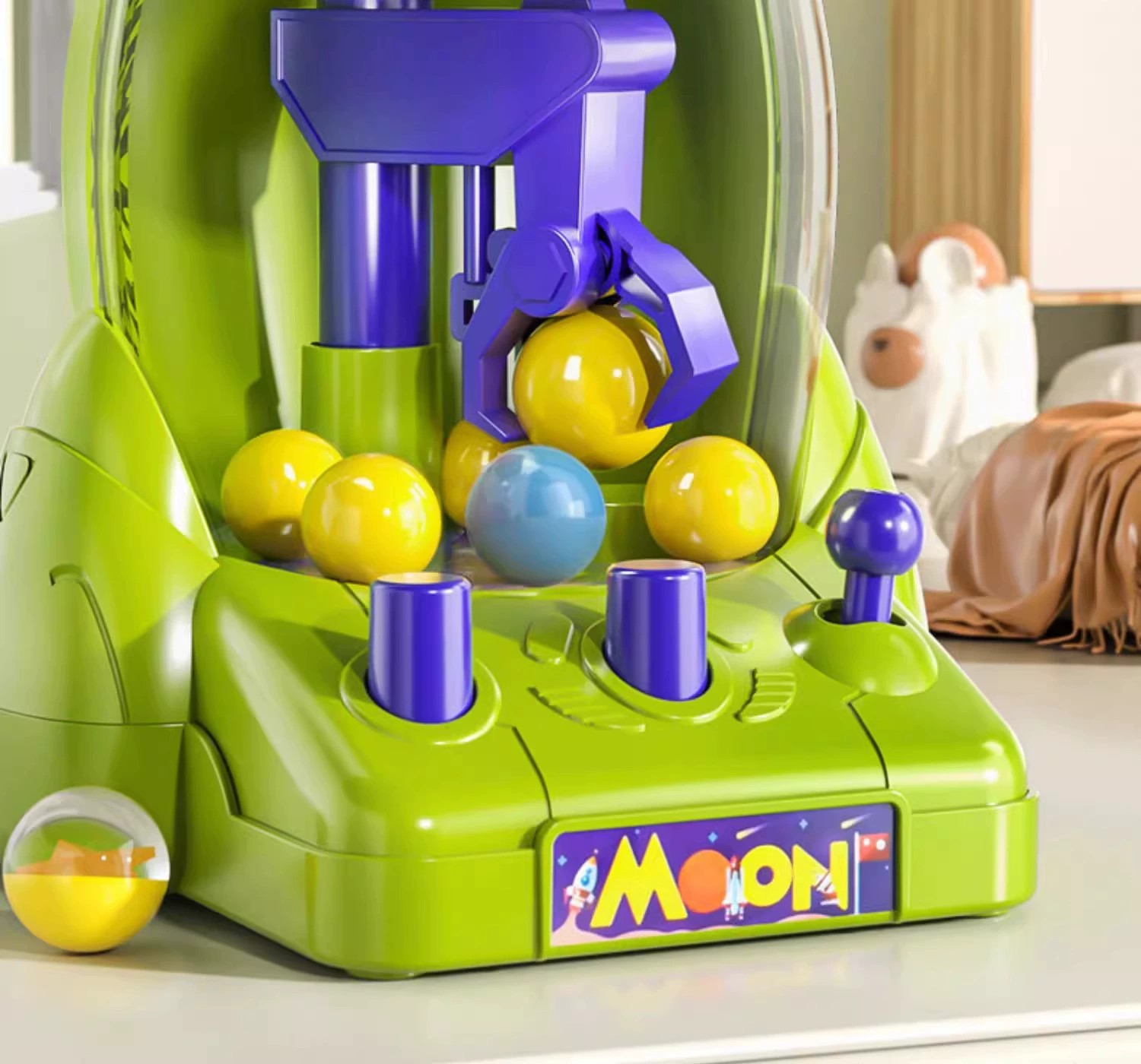 آلة مخلبية صغيرة على شكل صاروخ - مراجعة Claw Crane Machine وسعره