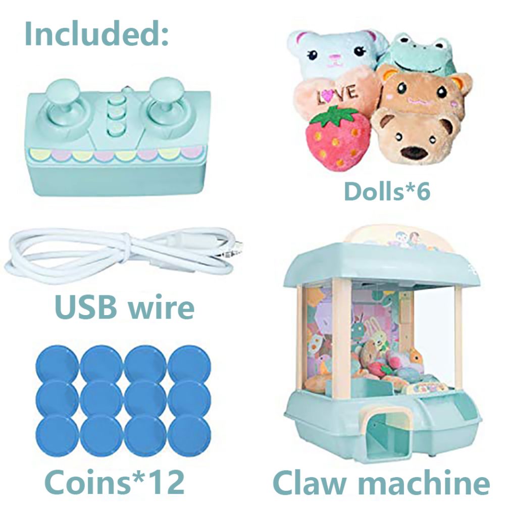 لعبة لعب آلة الدمية تعمل بقطع  - مراجعة Claw Crane Machine وسعره