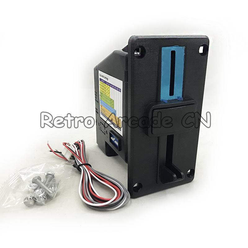 CL شعار LED متعددة عملة متقبل  - مراجعة Arcade Game Vending Machine وسعره