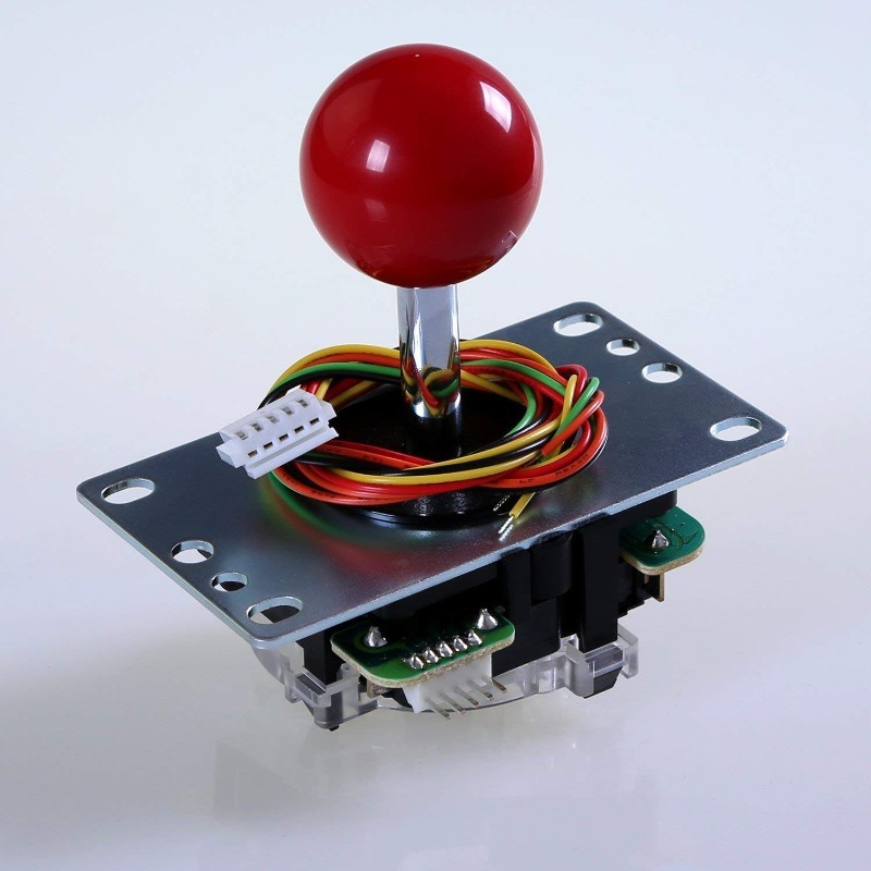 عصا تحكم أركيد مربعة بـ 8 اتجا - مراجعة Arcade Button Pcb وسعره