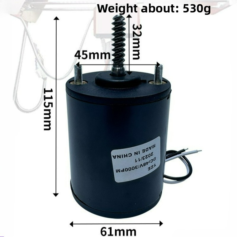 محرك خاص 48 فولت لآلة المخلب و - مراجعة Crane Claw Motor وسعره